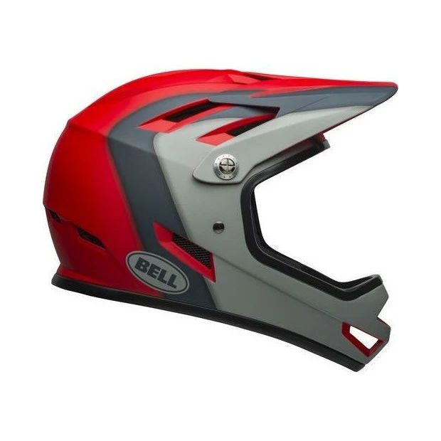 Casque Bell Sanction Rouge/Gris 4 Casque Bell Sanction Rouge/Gris – Image 4