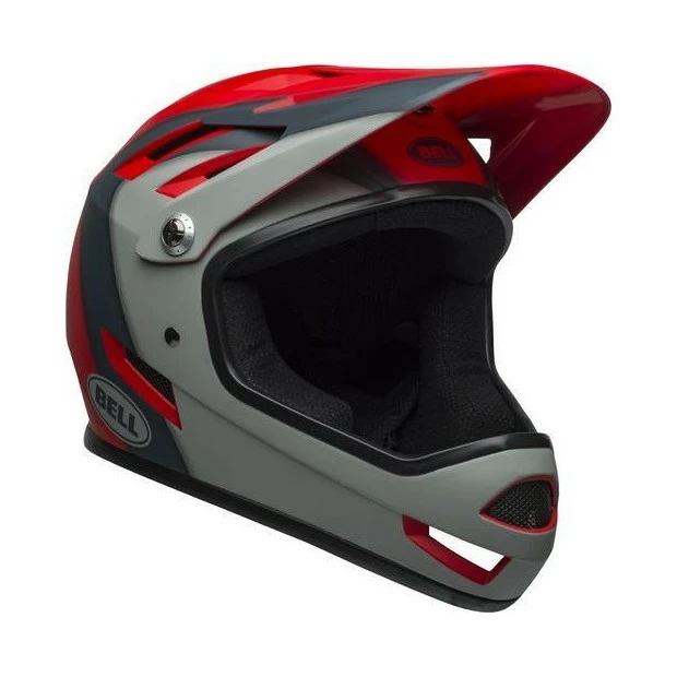 Casque Bell Sanction Rouge/Gris 1 Casque Bell Sanction Rouge/Gris