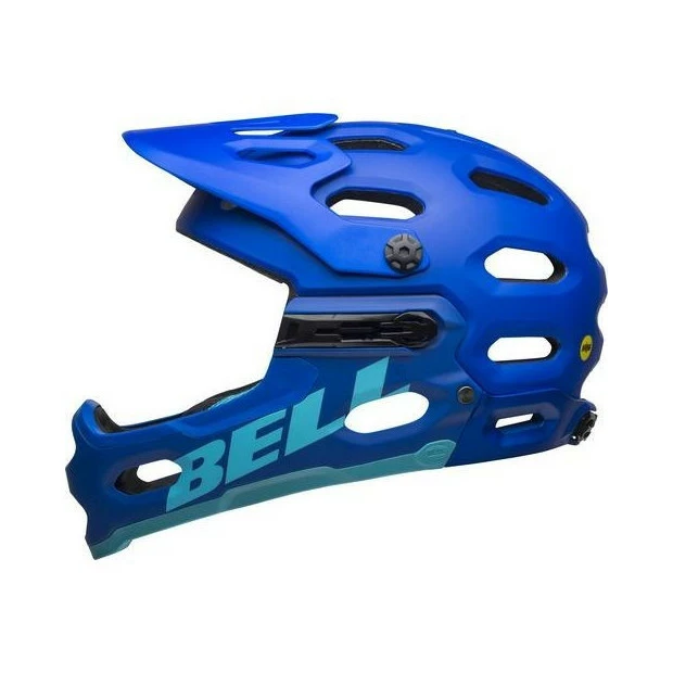 Casque Bell Super 3R MIPS Bleu Mat/Bleu Clair 3 Casque Bell Super 3R MIPS Bleu Mat/Bleu Clair – Image 3
