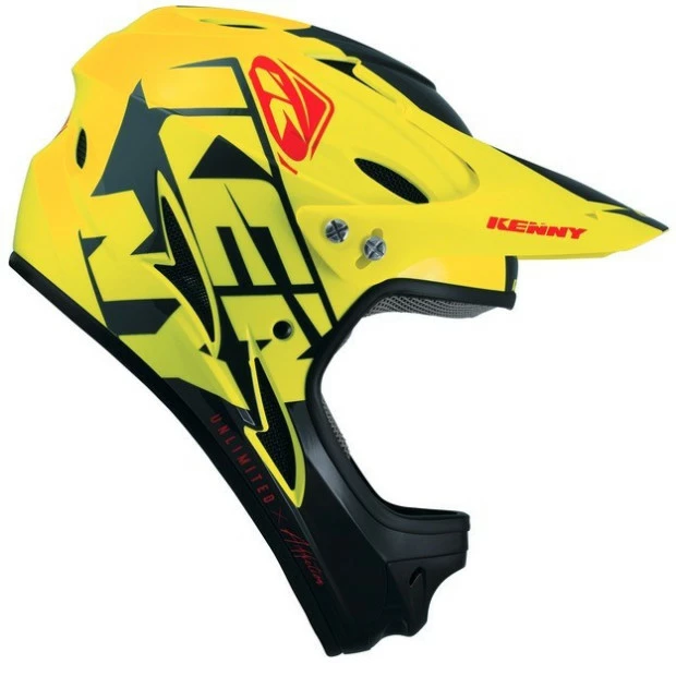 Casque Intégral Kenny Downhill Graphic Jaune Fluo 2 Casque Intégral Kenny Downhill Graphic Jaune Fluo – Image 2