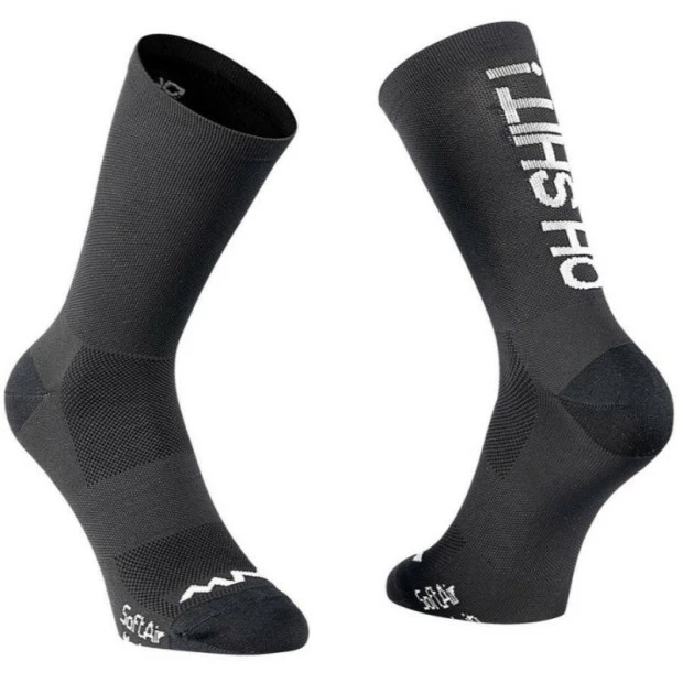 Chaussettes VTT Northwave Oh Shit! Noir/Blanc 1 Chaussettes VTT Northwave Oh Shit! Noir/Blanc