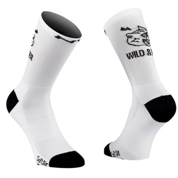 Chaussettes VTT Northwave Ride & Beer Blanc/Noir 1 Chaussettes VTT Northwave Ride & Beer Blanc/Noir