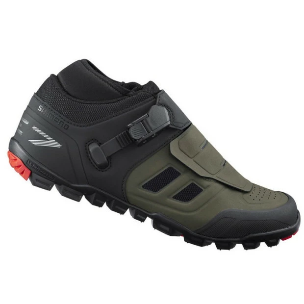 Chaussures VTT Shimano ME702 Olive 1 Chaussures VTT Shimano ME702 Olive