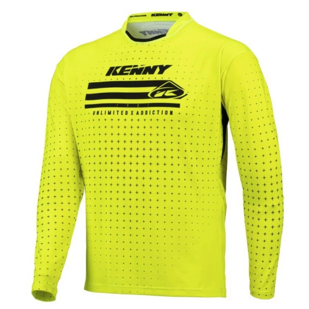 Maillot Kenny Evo Pro Jaune Fluo 1 Maillot Kenny Evo Pro Jaune Fluo