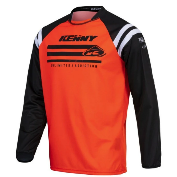 Maillot Kenny Track Raw Orange 1 Maillot Kenny Track Raw Orange