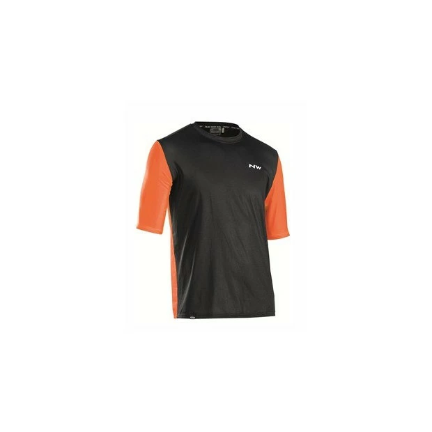 Maillot VTT Manches Courtes Northwave XTrail Noir / Orange 1 Maillot VTT Manches Courtes Northwave XTrail Noir / Orange