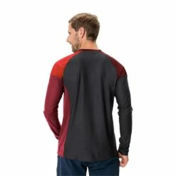 Maillot VTT Manches Longues Vaude Moab LS VI Rouge Brillant 7 Maillot VTT Manches Longues Vaude Moab LS VI Rouge Brillant -Casques VTT Importe Magasin maillot vtt manches longues vaude moab ls vi rouge brillant 3