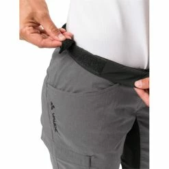 Short Femme Avec Insert Vaude Tremalzo II Noir -Casques VTT Importe Magasin short femme avec insert vaude tremalzo ii noir 4